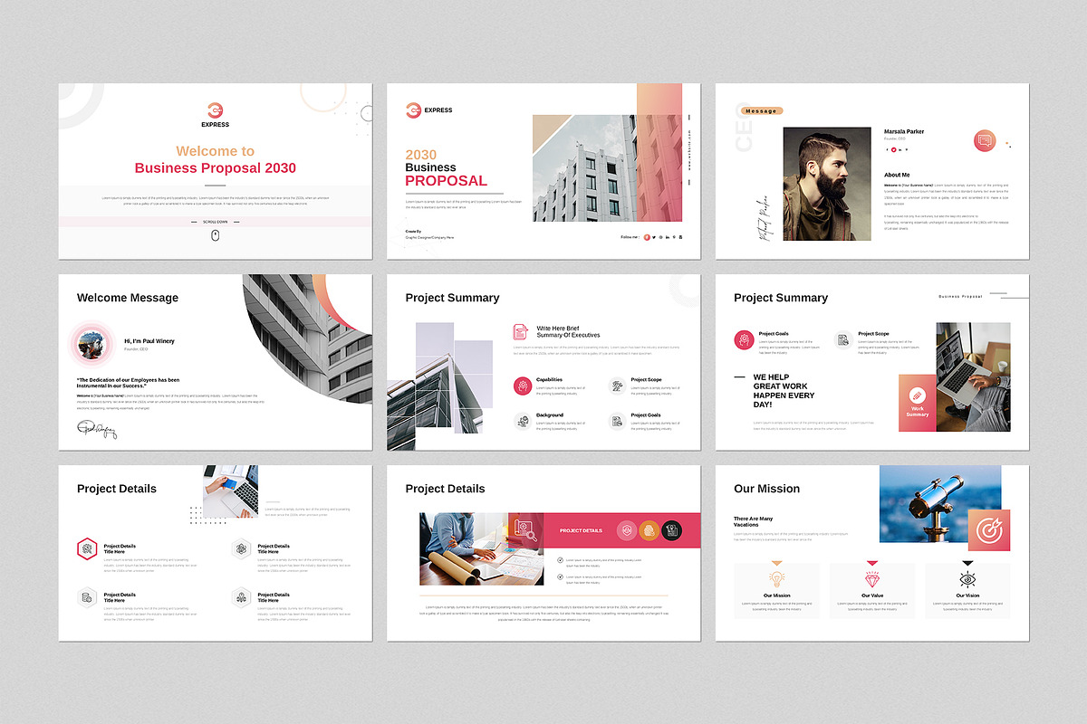 Business Proposal Presentation, a Presentation Template by GenerousArt (Photo 2 of 8)