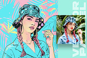 Vector Pastel Photo Effect, an Action Add-On by Amorjesu.com (Thumbnail 11 of 32)
