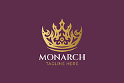 Abstract Monarch Pointed Crown Logo, a Branding & Logo Template by Signatoro (Thumbnail 1 of 3)