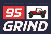 Corsa Rustin Futuristic Sport Font, a Sans Serif Font by timelesstype.co (Thumbnail 3 of 20)