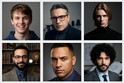 52 Unique Faces, Studio Portraits, a Person Photo by Palleon (Thumbnail 7 of 9)