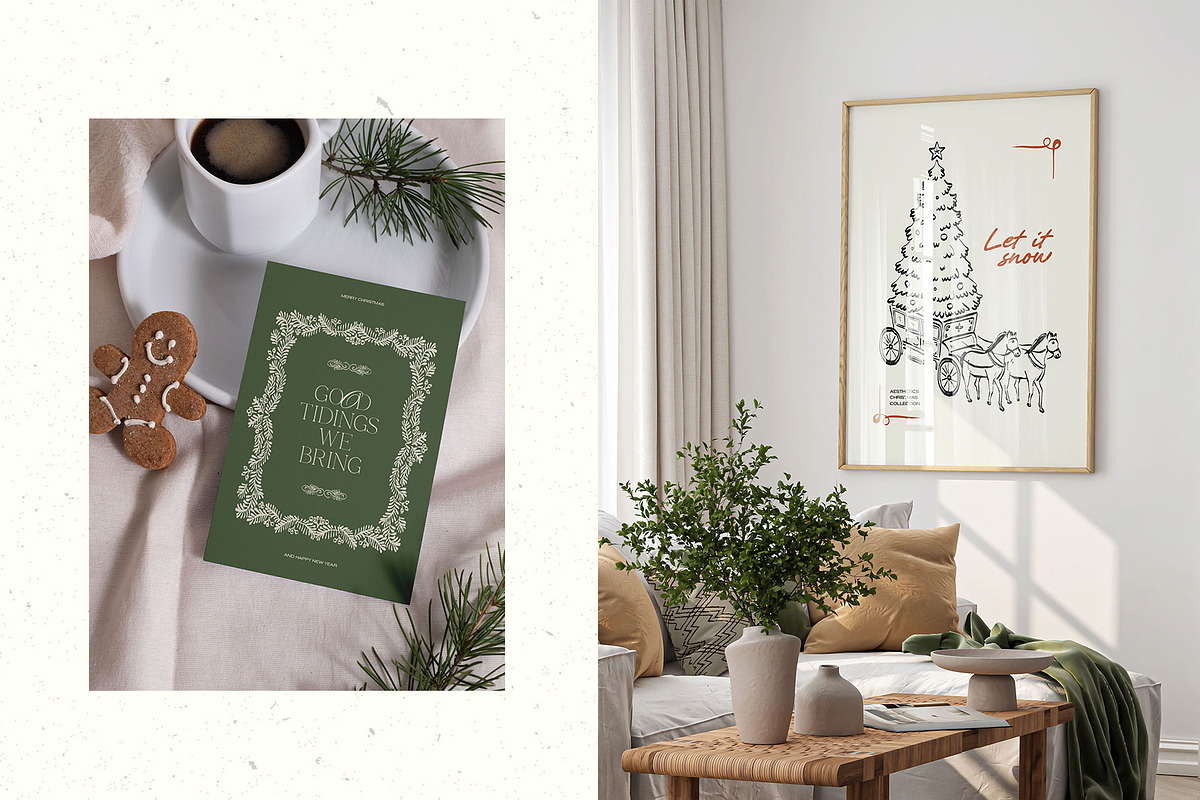 Aesthetic Christmas | Poster Builder, an Object Graphic by KetteCreate (Photo 13 of 18)