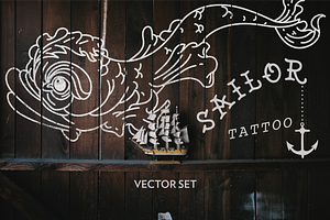 Sailor Logos - Vector Set