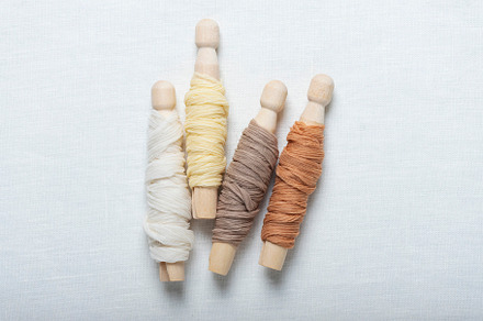 Concept of handmade silk ribbons, a Beauty & Fashion Photo by oxana.denezhkina