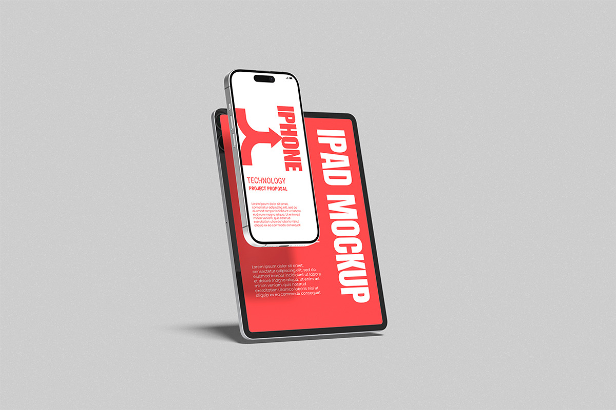 iPhone & iPad Pro Mockup, a Wearable Device Mockup by Pikachudesign (Photo 5 of 5)