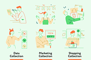 Xelery Illustrations Collection, a Finance Illustration by Welovegraphics (Thumbnail 4 of 10)