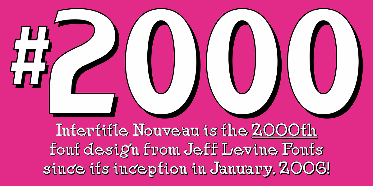 Intertitle Nouveau JNL, a Slab Serif Font by Jeff Levine Fonts (Photo 2 of 6)