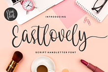 Eastlovely Bouncy Calligraphy Font