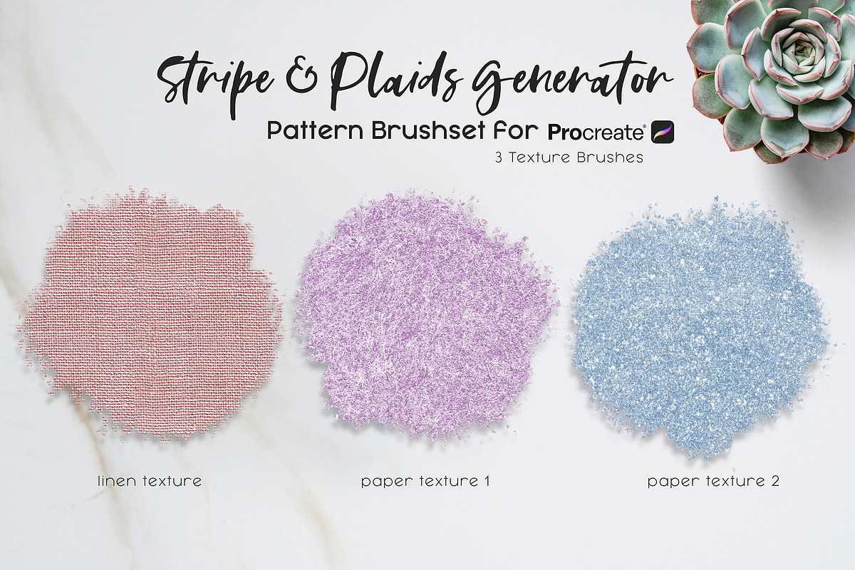 Stripes & Plaids Pattern Brushset, a Brush Add-On by JSquarePresents (Photo 3 of 5)
