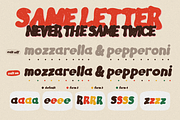 Squishy Blob Bubbly Display Font, a Sans Serif Font by FansyType (Thumbnail 3 of 15)