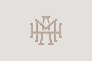 HMA HAM MAH Monogram Logo