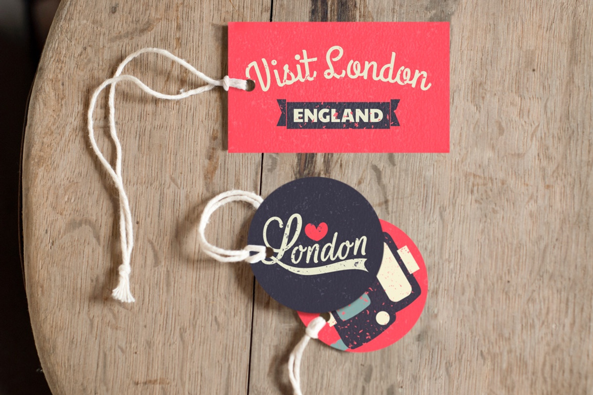 12 Labels Mockup Bundle, a Household Mockup by Little Jimi Shop (Photo 8 of 12)