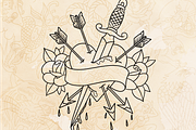 Procreate Tattoo Flash Power Pack!, an Illustration by Aloha Bhava (Thumbnail 4 of 7)