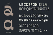 Darleco | Experimental Slab Display, a Slab Serif Font by Hole Hope Design (Thumbnail 4 of 10)
