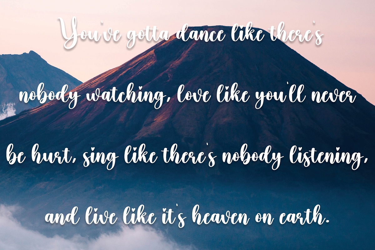 Wildflower | Script Font, a Script Font by Scratchones (Photo 7 of 8)