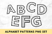 Patterned Alphabet Letter Set, an Object Graphic by Self Publishing Magic (Thumbnail 1 of 3)