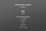 Michael Resume Template, a Resume Template by Nina Shaw (Thumbnail 10 of 10)