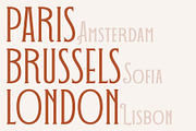 DECOHEAD Serif Elegant Art Deco Font, a Font by Headfonts (Thumbnail 5 of 10)