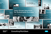 Gradient Consulting Pitch Deck KEY, a Presentation Template by Neermana (Thumbnail 1 of 4)
