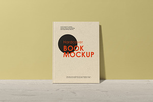 Hardcover Book Mockup