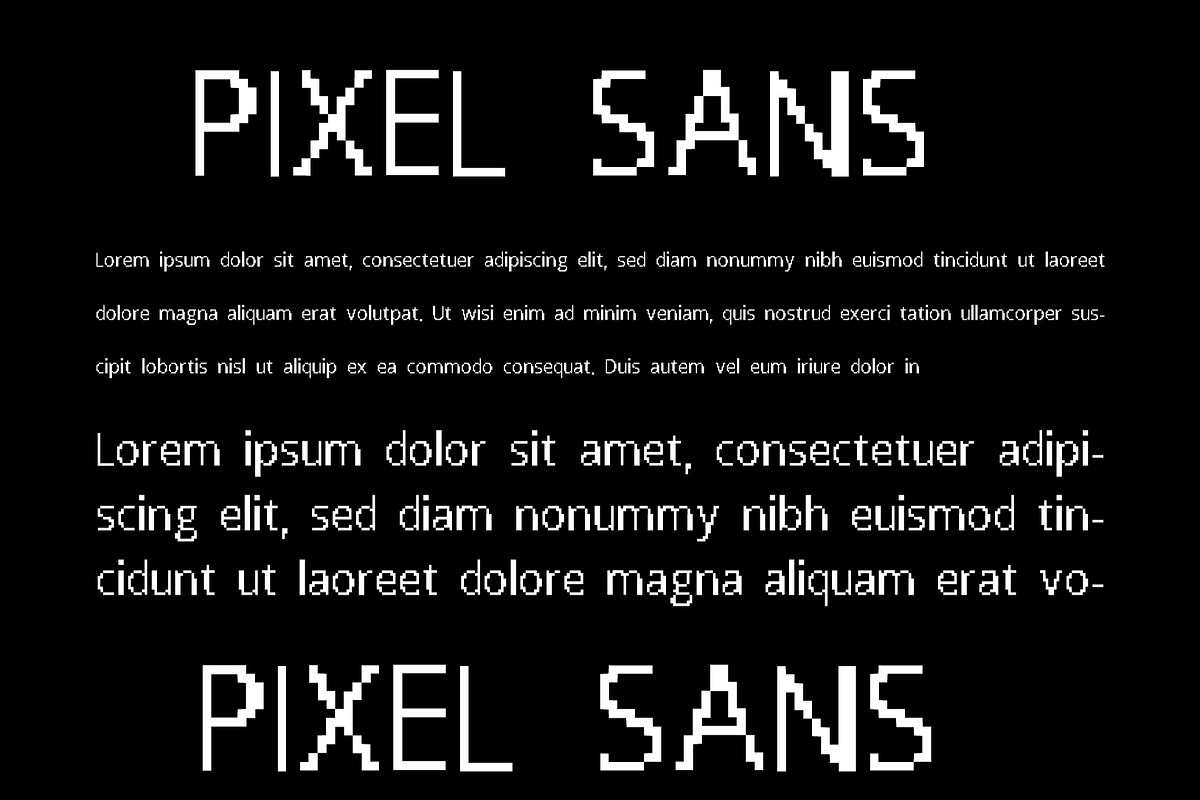 Pixel Sans Font Family MT, 1,3, a Sans Serif Font by cromatixclassroom (Photo 5 of 8)