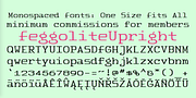 FeggoliteUpright, a Slab Serif Font by Ingrimayne Type (Thumbnail 1 of 5)