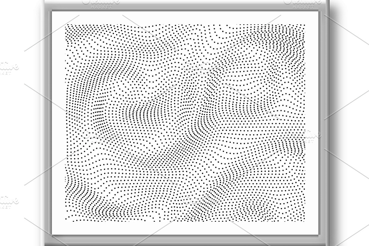 Abstract background with wavy lines, a Texture Graphic by RODINA (Photo 3 of 3)