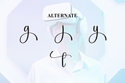 Digital | Script Font, a Handwritten Font by Scratchones (Thumbnail 8 of 9)