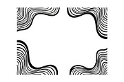 Abstract Line Frame SVG Bundle, an Illustration by yasushie (Thumbnail 23 of 31)