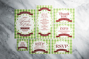 Vintage Wedding Invitation Suite, a Flyer Template by The Good Store (Thumbnail 1 of 4)