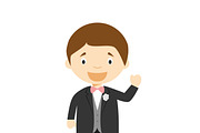 Wedding characters in cartoon style, a Person Illustration by asantosg (Thumbnail 18 of 25)