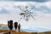 Wild & Free Quotes, a Decorative Illustration by ViktoriaARTprint (Thumbnail 8 of 8)
