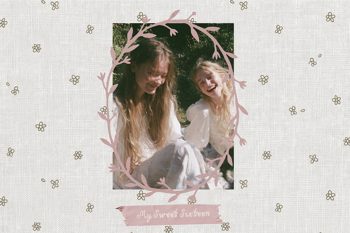 Whimsical Floral & Ornamental Frames, an Object Graphic by Cute Atelier (Photo 11 of 12)