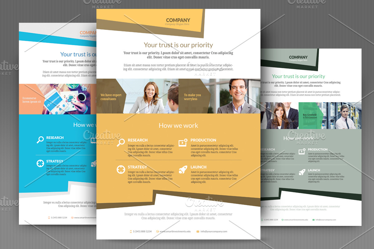 Business Flyer Templates, a Flyer Template by Aabhaas (Photo 2 of 4)