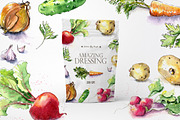 Watercolor vegetables, a Food Illustration by iri-illustration (Thumbnail 9 of 12)