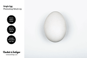 Single Egg Easter Photoshop Mock-Up, a Product Mockup by Rocket & Indigo (Thumbnail 2 of 2)