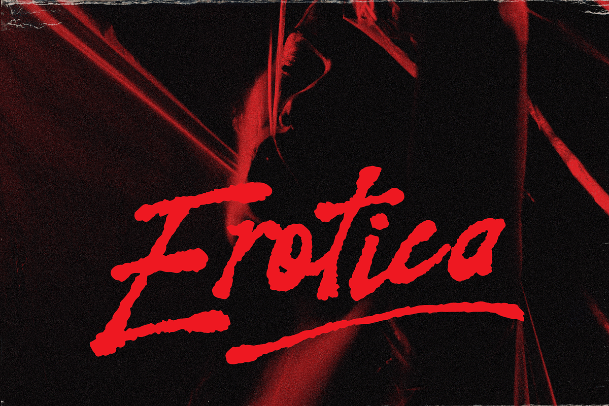 Night Visions: Brush Script Font, a Script Font by Wingsart Studio (Photo 10 of 15)