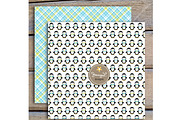 Penguin Boy Digital Papers & Clipart, a Pattern Graphic by JennyL Designs (Thumbnail 4 of 4)