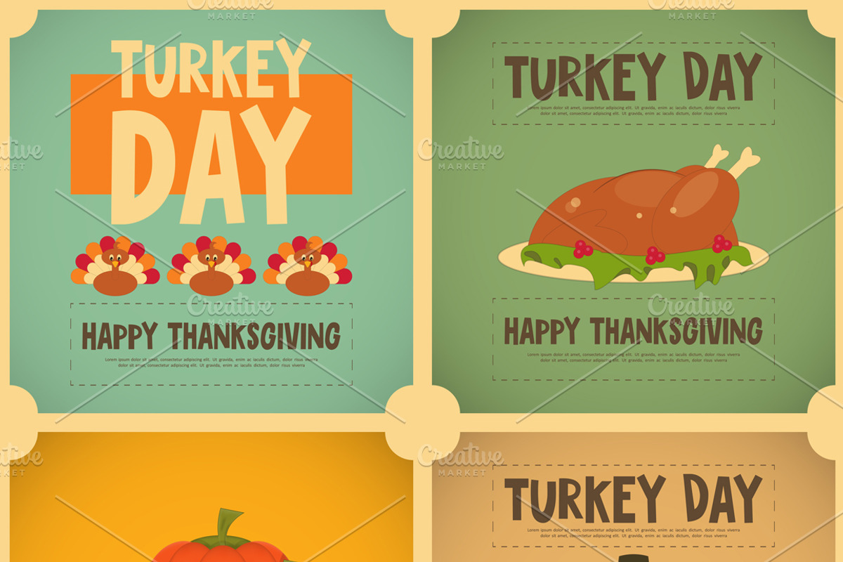 Thanksgiving Day, an Animal Illustration by ELFIVETROV DESIGN (Photo 1 of 3)