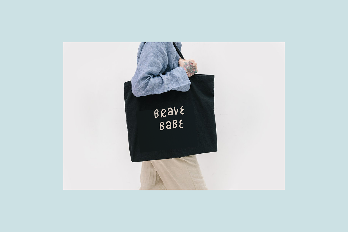 Brave Babe | A Handwritten Cute Font, a Font by Luna Studio (Photo 16 of 19)