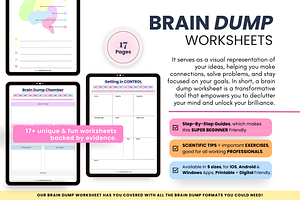 Brain Dump Printable ADHD Planner