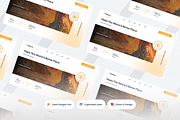 Fainlux Creative Agency Hero Header, an UI Kit Template by SquidPixey (Thumbnail 2 of 3)