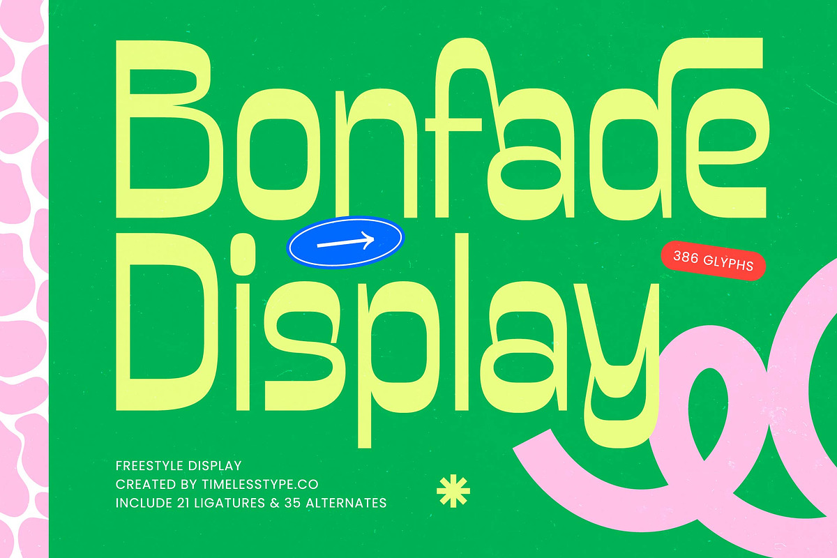 Bonfade Display Freestyle Sans, a Script Font by timelesstype.co (Photo 1 of 20)
