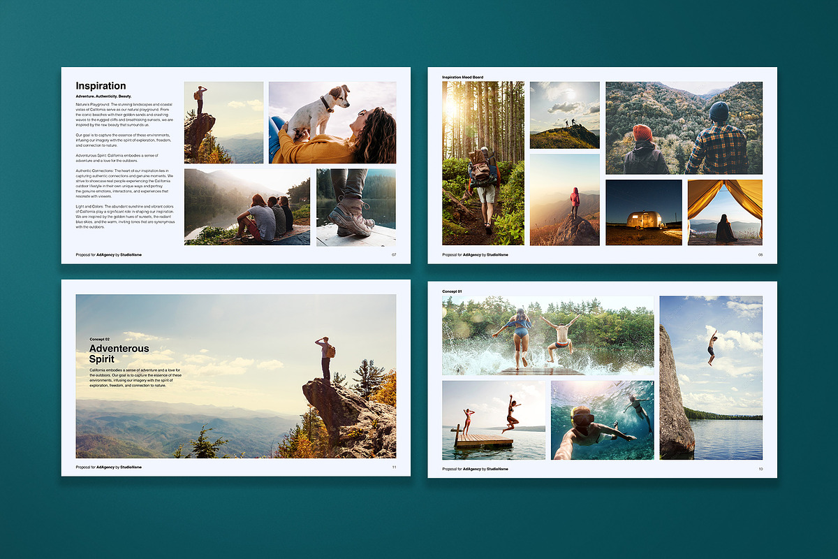 Chroma 2.0 Creative Pitch Template, a Templates & Theme by Good Creative Studio (Photo 5 of 7)