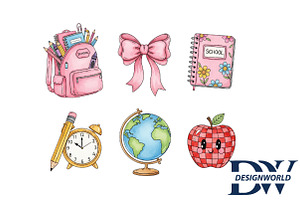 Back to School  png, an Illustration by Designworld