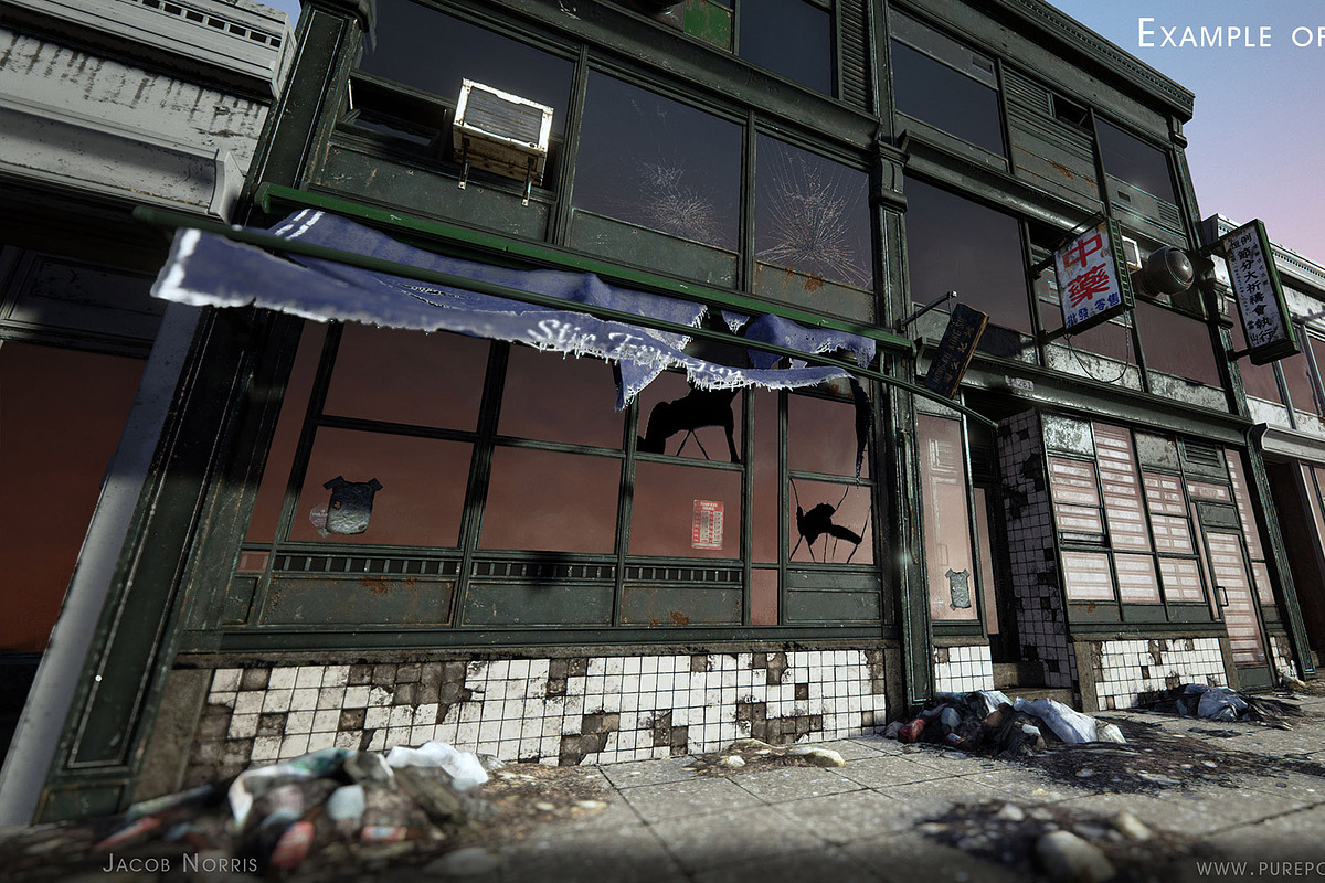 Textures - Buildings & Decals, a Textures & Material 3D Model by PurePolygons (Photo 4 of 5)