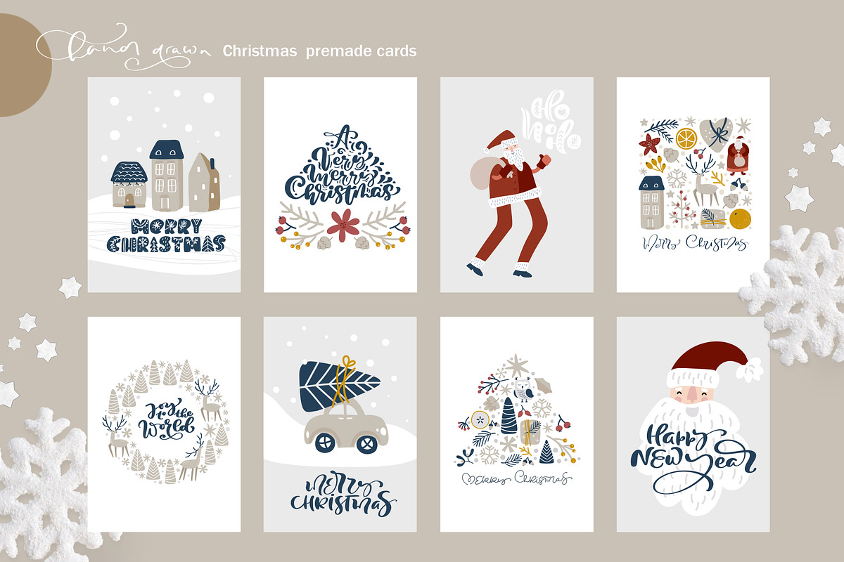 Merry Christmas nordic, an Object Graphic by Happy Letters (Photo 10 of 15)