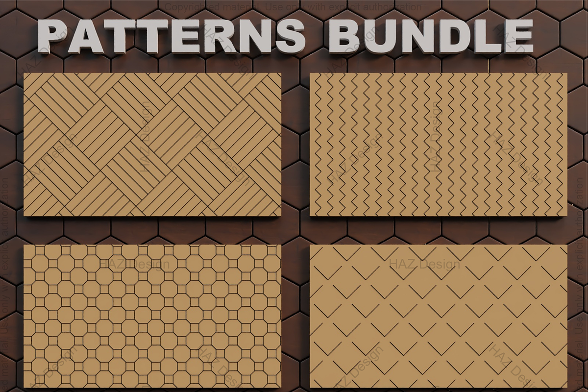 Laser Cut Patterns SVG 402, a Graphic by AtacanDigital (Photo 2 of 6)