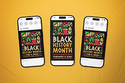Black History Month Flyer Set, a Flyer Template by The Good Store (Thumbnail 2 of 2)