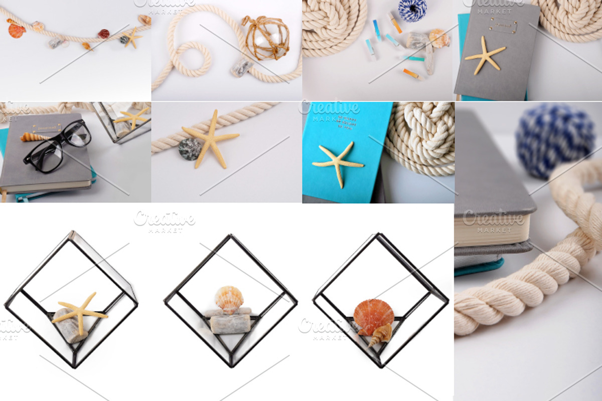 NAUTICAL STYLED STOCK, a Books & Magazine Mockup by KABSPHOTOGRAPHY (Photo 4 of 4)